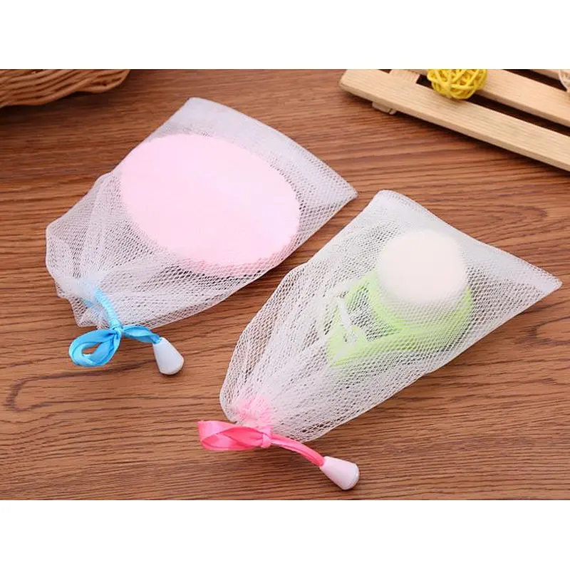 Soap Saver w/ string lock. Hang your favorite or specialty soap on a rope and never drop the soap again