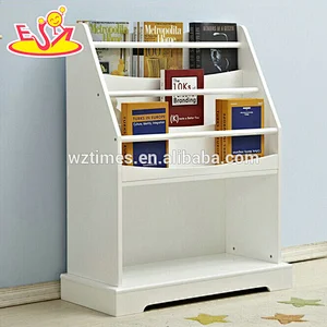 Wholesale multi-function white wooden children storage bins for sale W08C241