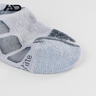high quality custom half terry logo sport socks