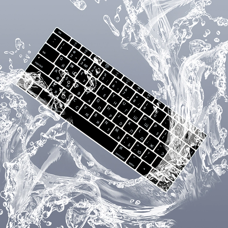 OEM Washable Russian Silicone Keyboard Protector laptop skin For Macbook Retina 12 Keyboard computer