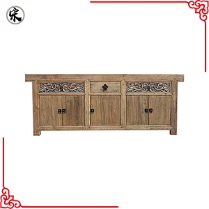 chinese antique solid wood pine old furniture for stores