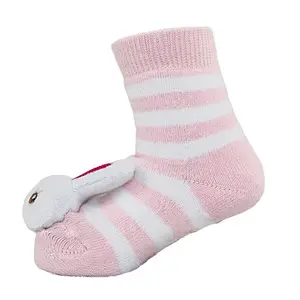 3d cartoon animal head doll baby cute socks