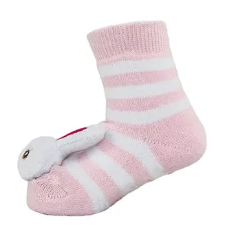 3d cartoon animal head doll baby cute socks
