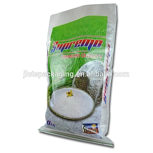 Supply high quality Factory price one time used pp rice bags, plastic sack, PP woven for 50kg 25kg
