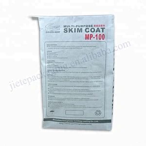 Multilayer kraft paper with pe film cement packaging bag for tile adhesive,dry mortar