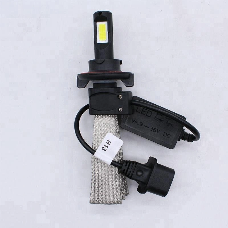 ,All in One Fanless Copper Belt H13 LED Headlight