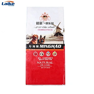 beef cattle feed bag BOPP Laminated PP Woven Bag Animal Food Packaging Bags
