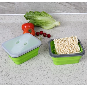 Silicone Food Packaging School Lunch Box For Kids