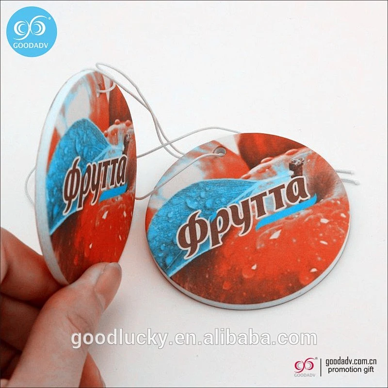 hot sale round sexy paper air freshener for vent car