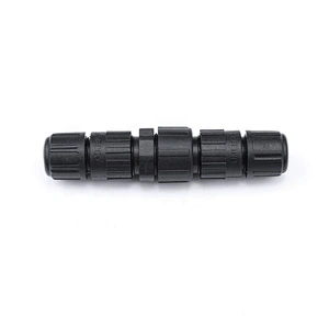 2pin M16 waterproof connector for LED lighting M16 assembly waterproof ip67 cable connector