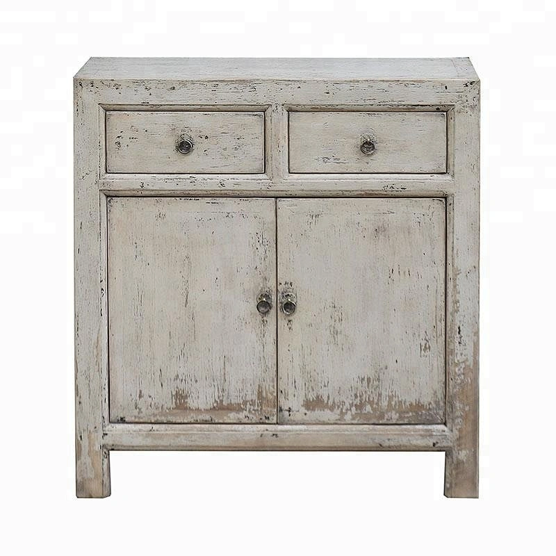 chinese antique distressed rustic shabby chic storage buffet furniture