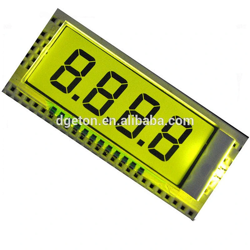 lcd 7 segment 4 digits small size Fuel Dispenser LCD display