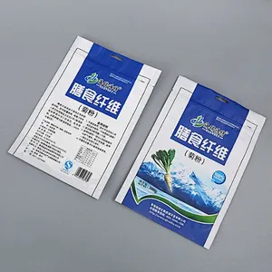 Custom PE bag for snack, foot paste, fertilizer packaging