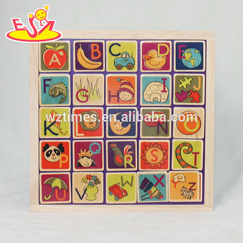 2018 wholesale baby wooden puzzle board fashion kids wooden puzzle board best sale wooden puzzle board W14B069