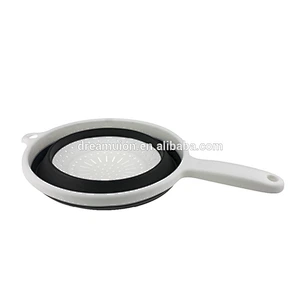 COLLAPSIBLE STRAINER FOLDING FOOD COLANDER
