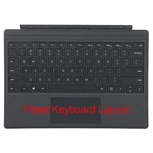 TPU keyboard type cover for microsoft surface pro 4