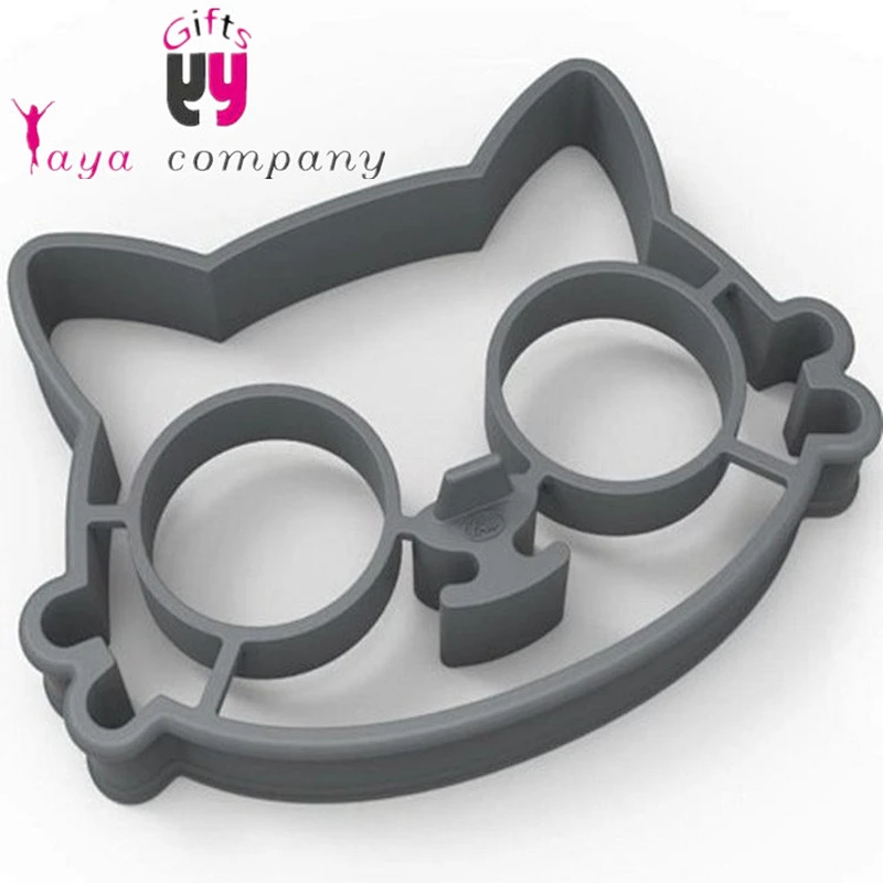 silicone gifts factory production Face shape silicone egg rings