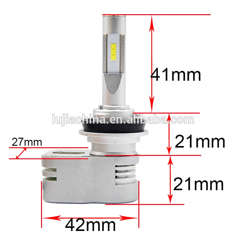 Lujia 2 years warranty L6 40w 6000lm Y22 9005 car led headlight vs c5 G5 T5 C6 COB H4 H7 H11 led automobile motorcycles headlamp