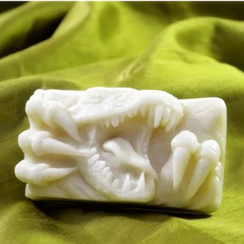 Jaw series silicone soap mold , bar chocolate making