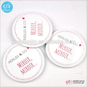 2018 China factory personalized custom pocket mirror