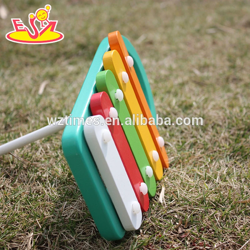 2018 wholesale baby wooden lovely xylophone music toy educational kids wooden lovely xylophone music toy W07C044