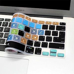 Waterproof Ultra-thin FL Studio Fruity Loops Shortcuts customRussian Laptop Keyboard Skins For Mac book Pro 15 Retina for mac 13