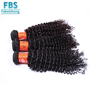 2018 FBS hot selling 100% human hair waving deep curly wholesale