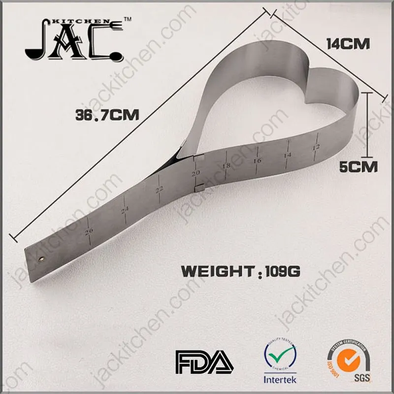 Convenient Stainless Steel Bakeware Cake Mold