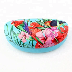 Parrot Myna Flamingo Sunglasses Case Optical Hard Case Spectacle Case