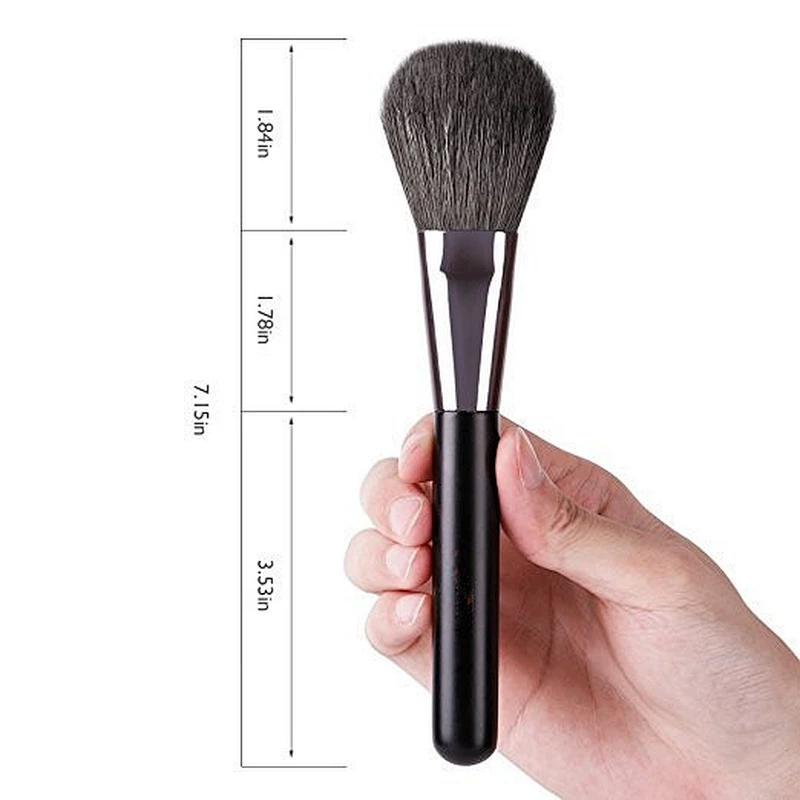 High Quality Powder Makeup Brush Goat Hair Blush Blending Brush