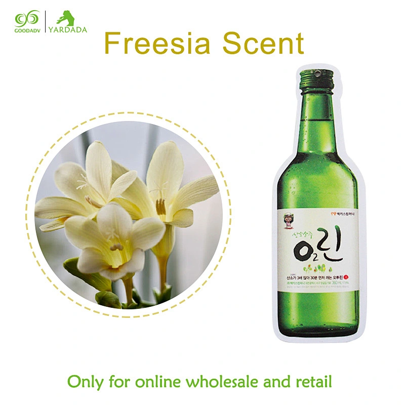 Beer shape automotive air freshener, high quality fragrance durable paper air freshener in stock