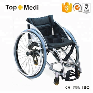 Aluminum lightweight leisure dancing sport wheelchair for disabled