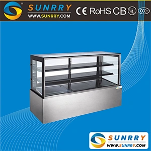 Air Cooling System Refrigerated Round Cake Display Stand (SY-CS825R SUNRRY)
