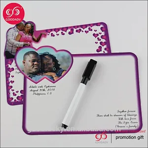 hot sael gifts dry erase white board magnetic drawing writing board with custom logo