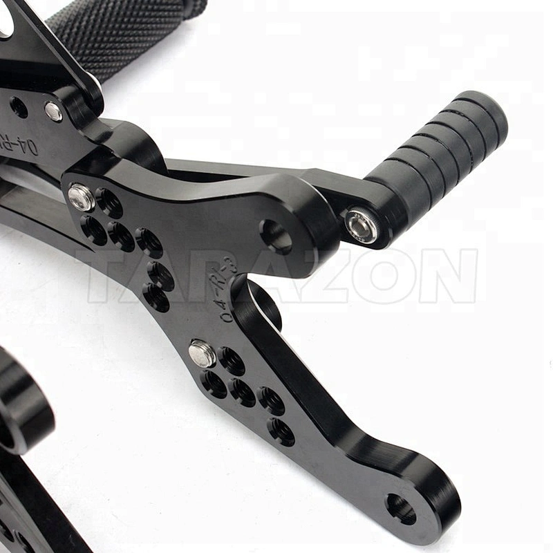 CNC Milling Adjustable Motorcycle rear sets for Yamaha R1