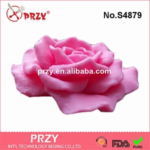 Flexible Resin Mold 3d Silicone Rose Mold Flowers Botanical Custom Soap Mold