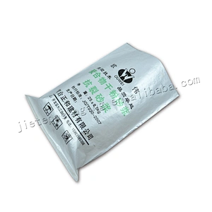 25kg custom printed plastic pp woven laminated damp proof cement bag for mortar,wall putty powder