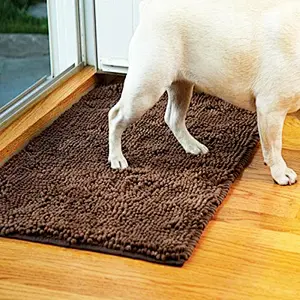Super Absorbent Clean Mat - Perfect for Pets - Brown