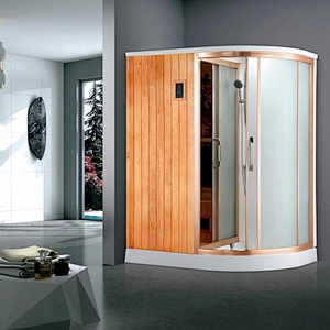 Hot sale red cedar infared sauna room dry and wet sauna room