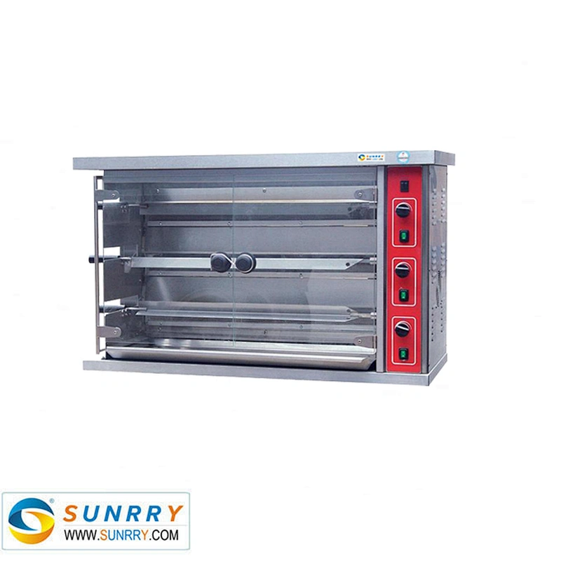 Stainless steel 3 layer gas 15pcs industrial and commercial chicken oven roaster