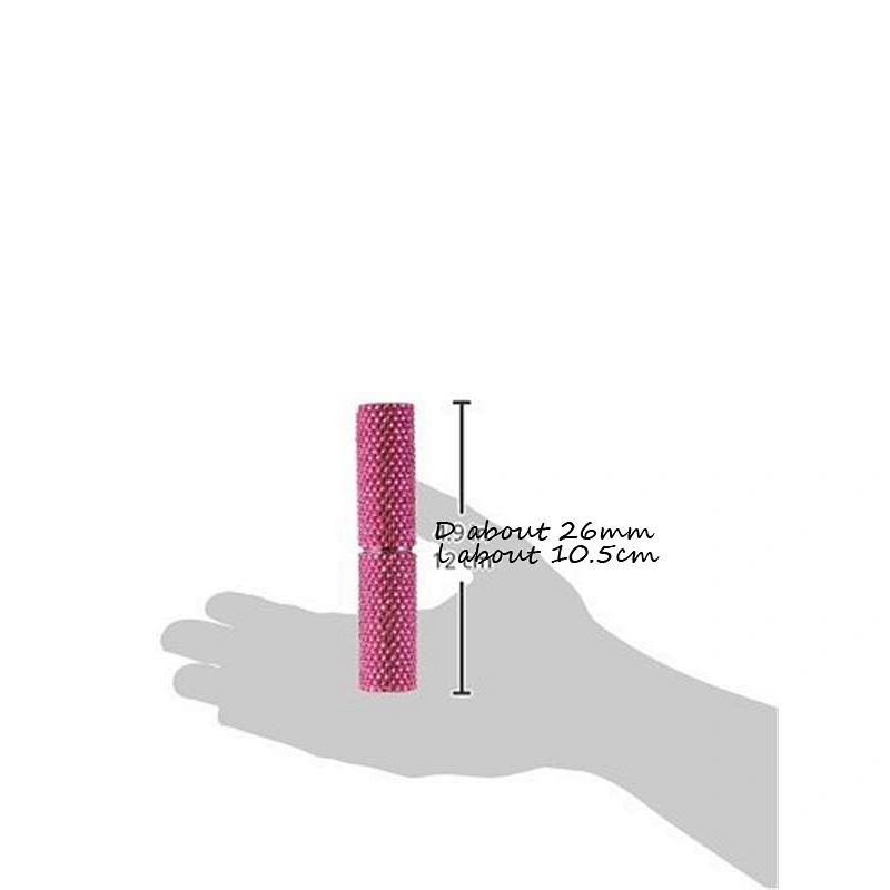 Cosmetic tool travel use diamond kabuki retractable makeup brush flawless foundation or blush application
