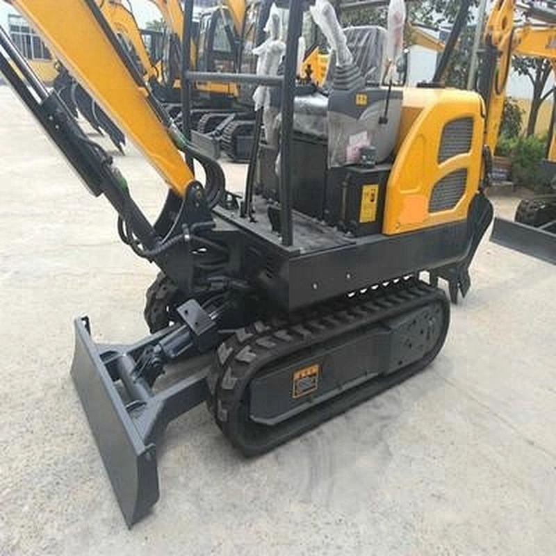 Jining factory YF08 800KG small digger excavator with auger for hot sale