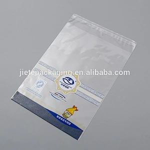 good quality transparent color printing PE food bag