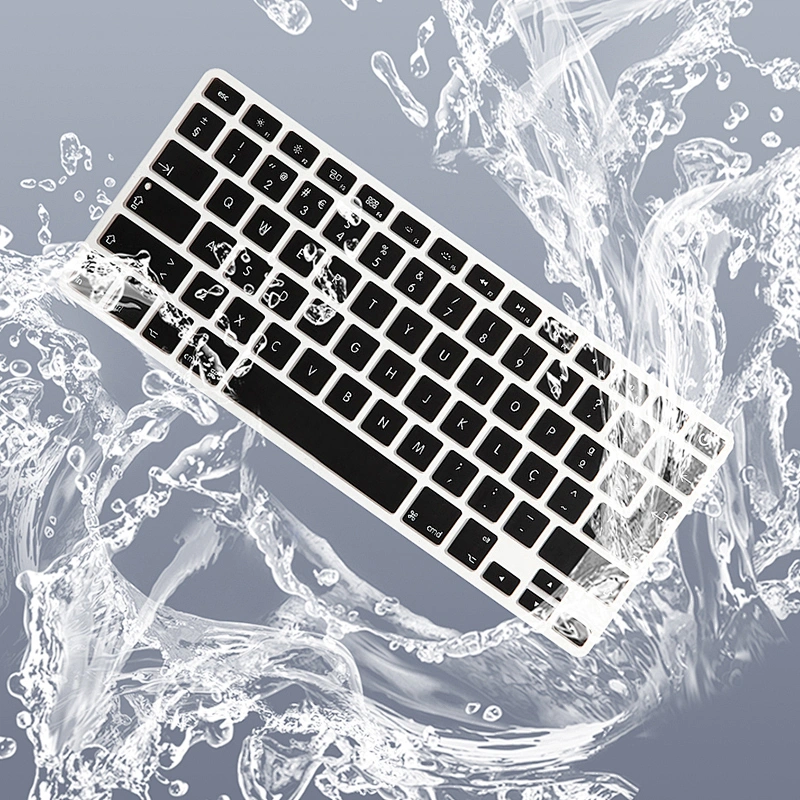 silicon keyboard cover custom print US European Model Portuguese Keyboard Cover For Macbook Pro laptop 15 Touch Bar A1707 A1990
