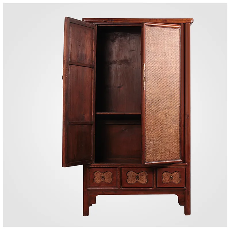 chinese whlesale antique reproduction oriental distressed lacquer furniture