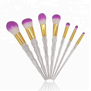 Make Up Powder Make Your Own Brand Diamend Handle 7pcs Makeup Brush Set Beauty High Quality
