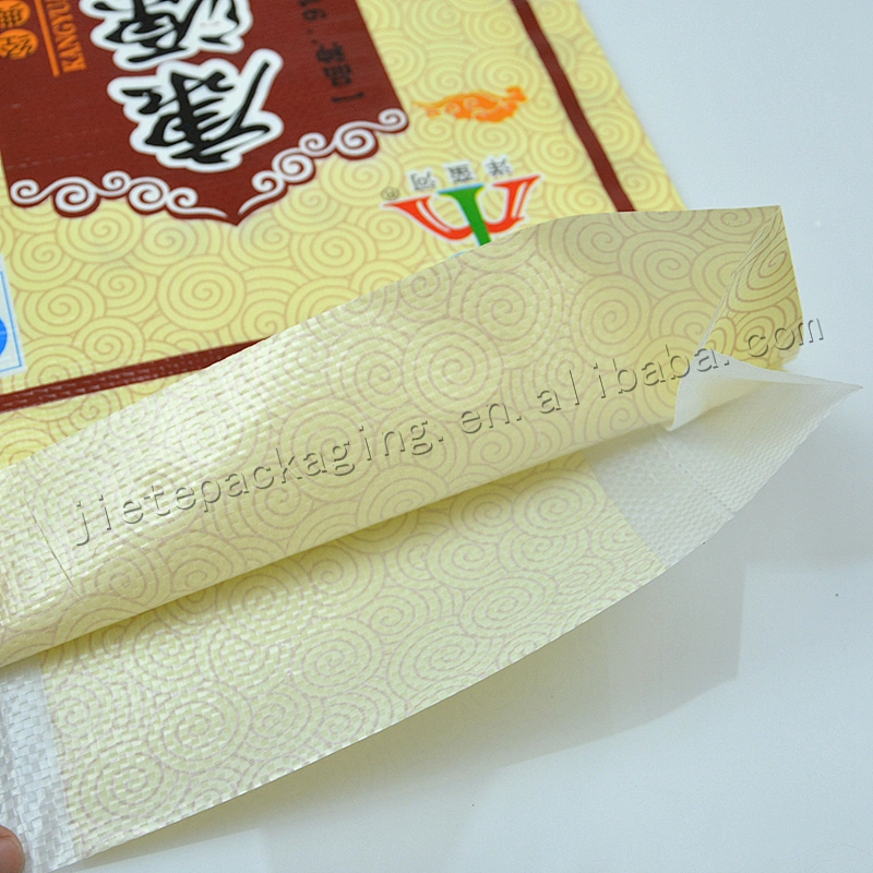 New pp woven rice packing bag with transparent window,rice bag size 10kg
