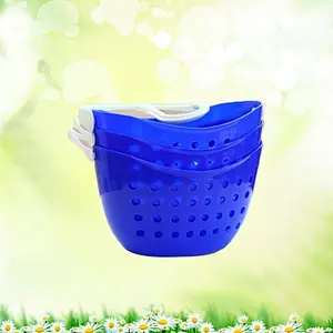3 TIER SHOWER CADDY BATH RACK PLASTIC HANGING OVER BASKET UNIT SHOWER ORGANISER