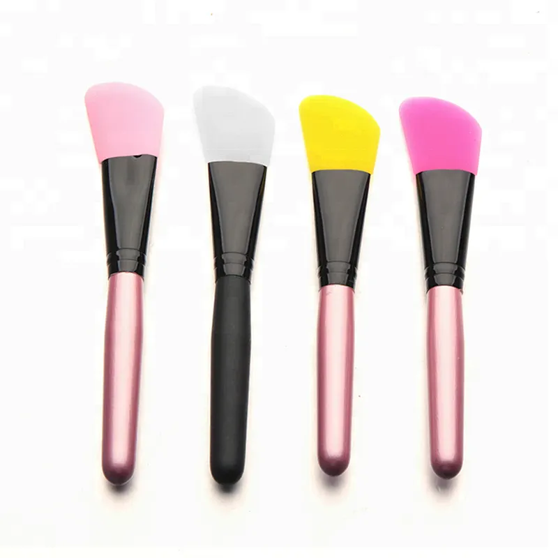 Custom Coloful Facial Mud Mask Flat Silicone Makeup Brush Skin Face Care Cosmetic Applicator