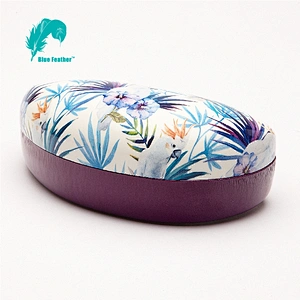 Premium Hard Sunglasses Case with Multicolor Blossom Designs for Modern Females